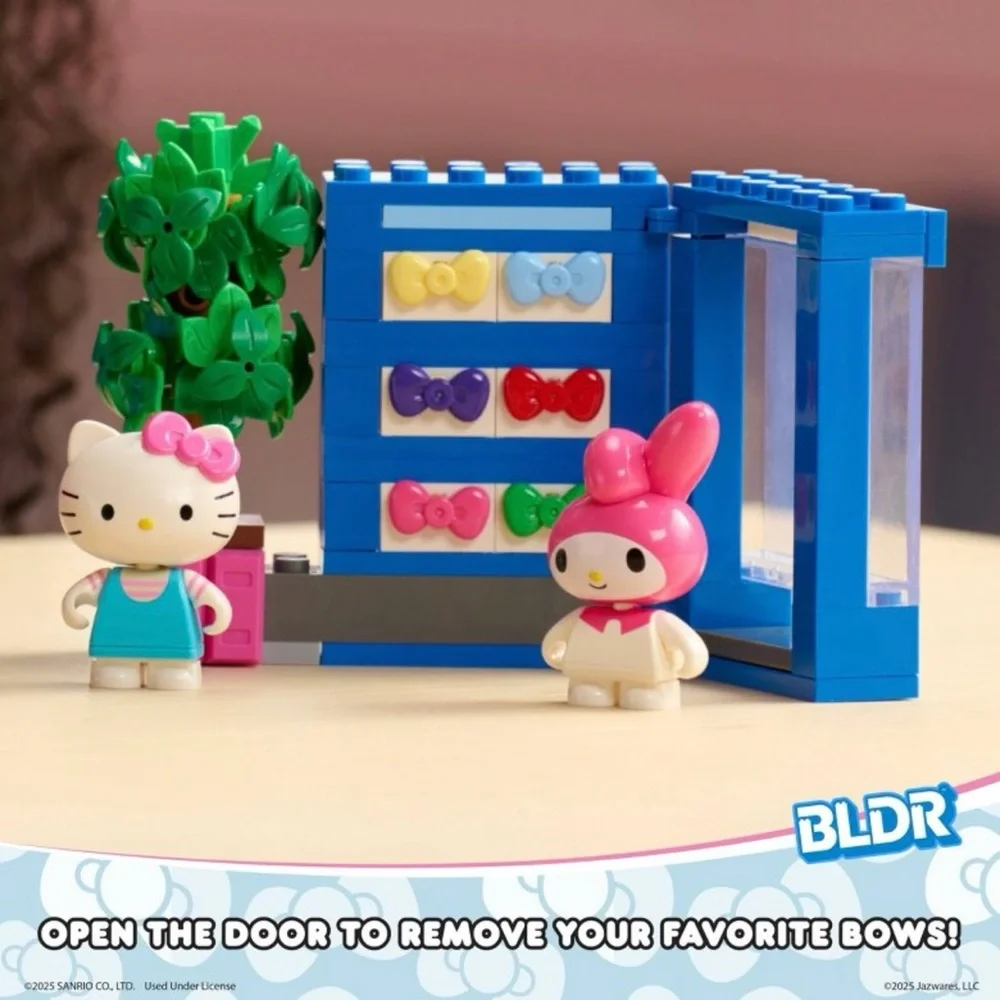 Hello Kitty and Friends Vending Machine Building Set with My Melody - 120 pcs